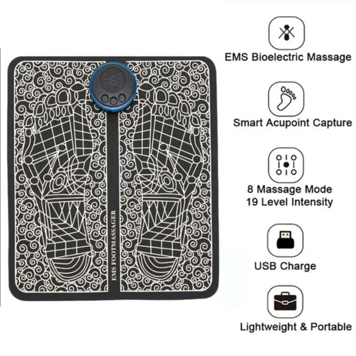 Relaxing EMS Foot Massage Cushion