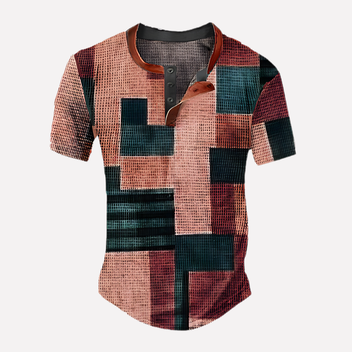 Men’s Waffle Knit Casual Tee