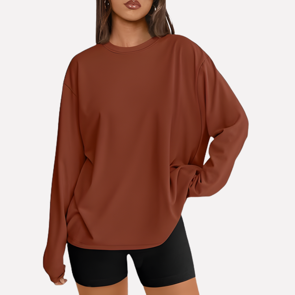 Women’s Oversized Long Sleeve Shirt