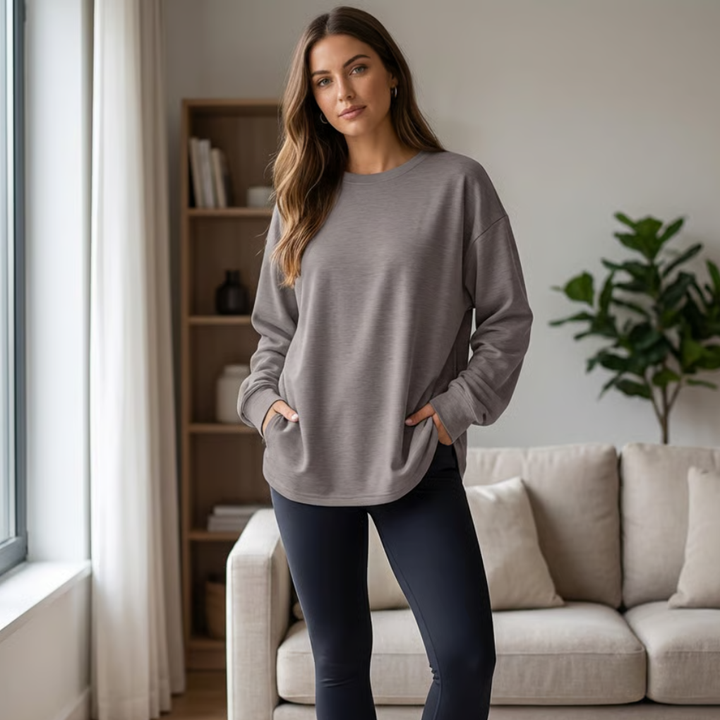 Women’s Oversized Long Sleeve Shirt
