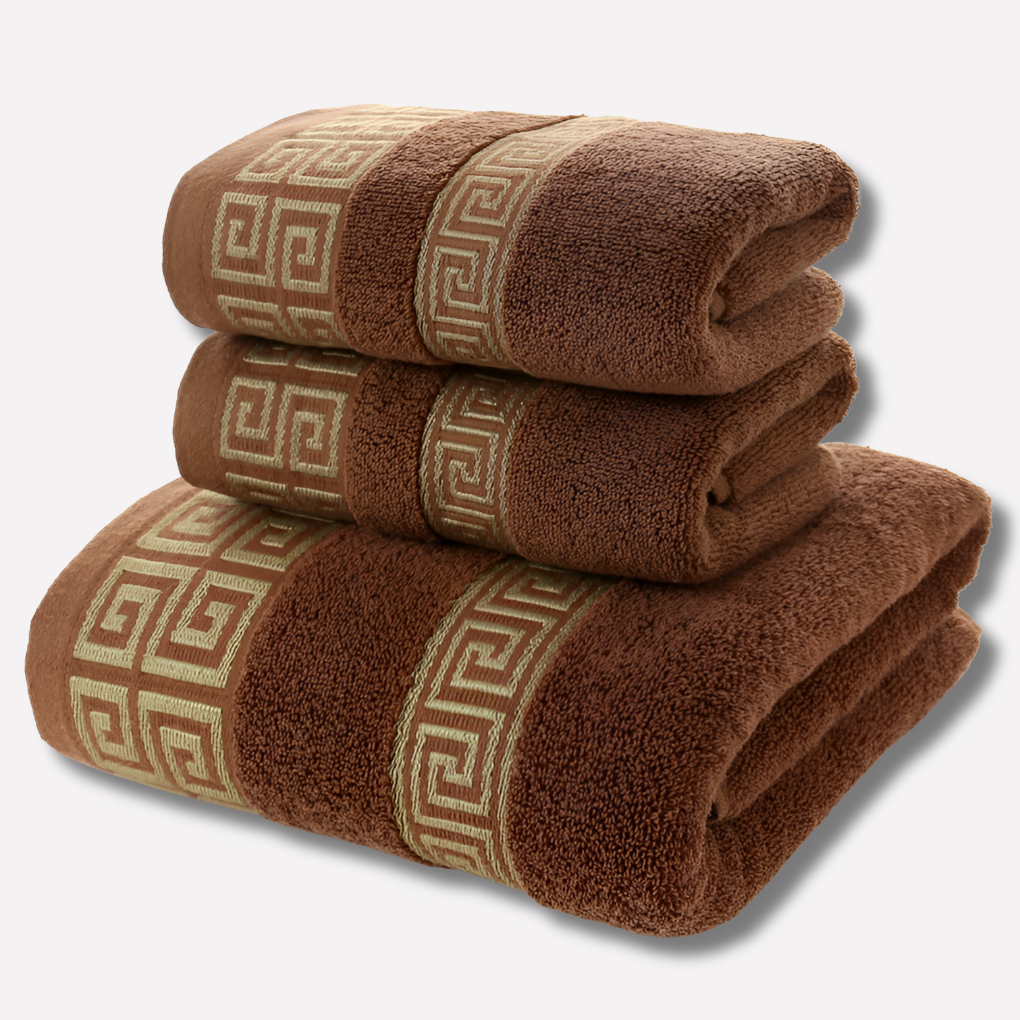 Casa Luxe Athena Cotton Towel Set (2-Piece)