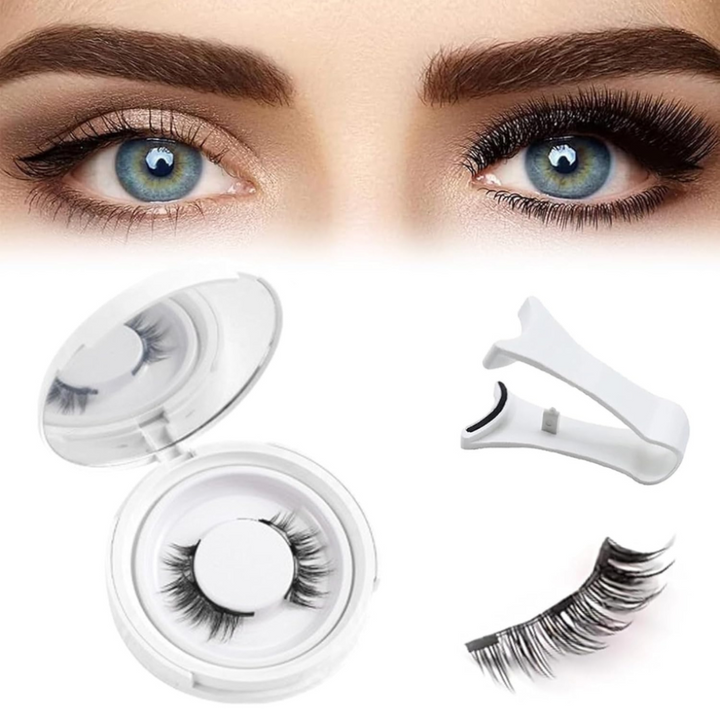 Reusable Magnetic Eyelash & Tweezer Set