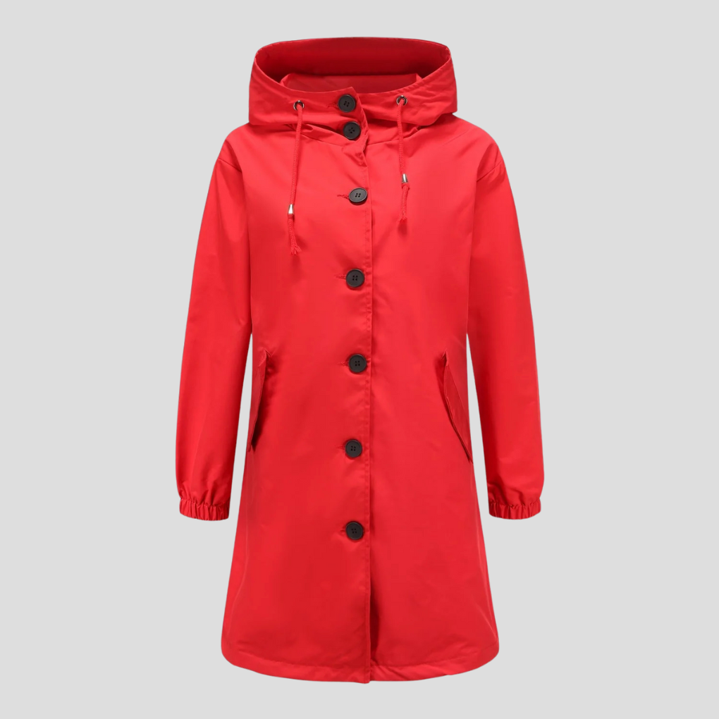 Women’s Waterproof Hooded Rain Jacket
