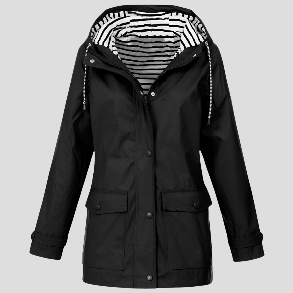 Women’s Waterproof and Windproof Hooded Jacket