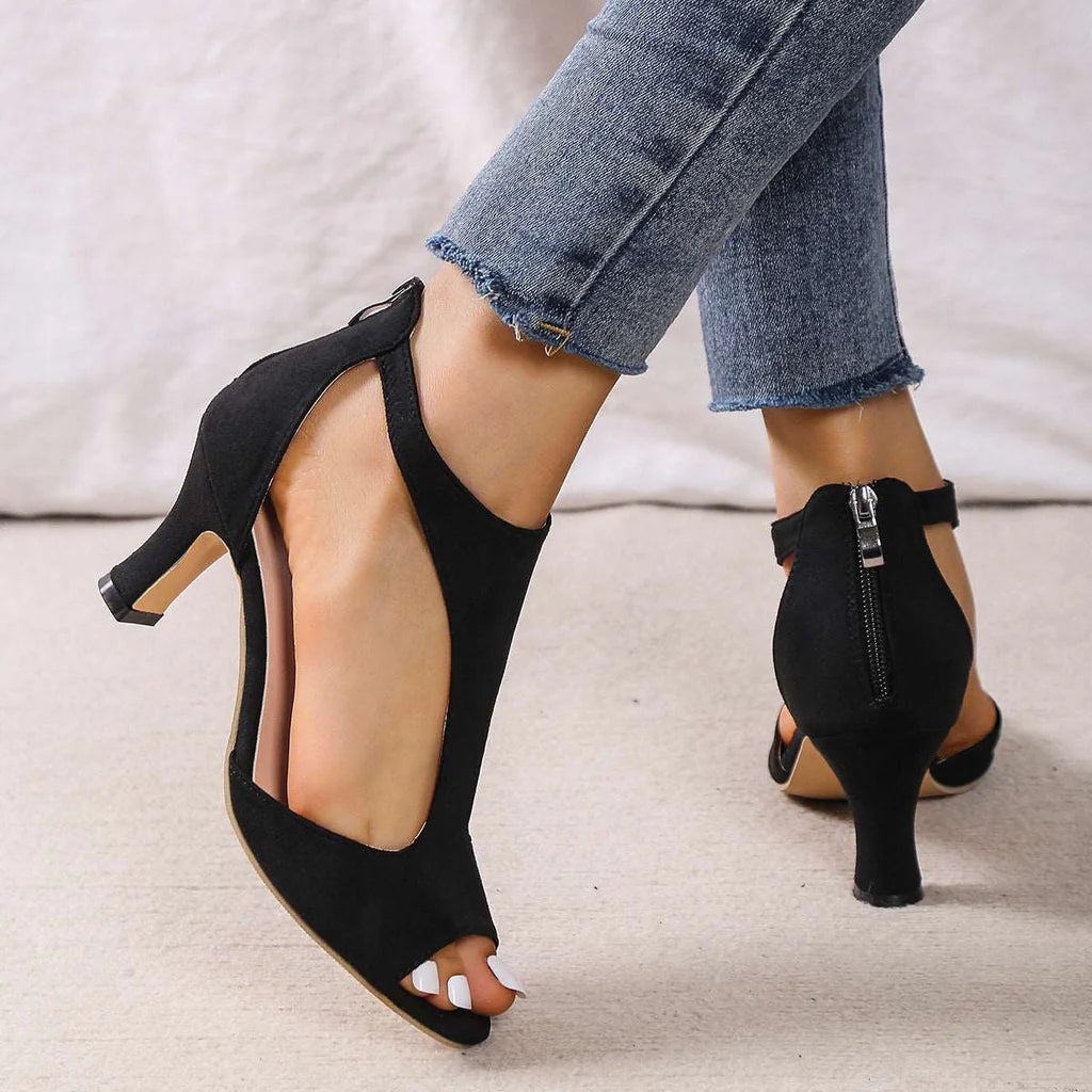 Elegant Heeled Sandals for Women
