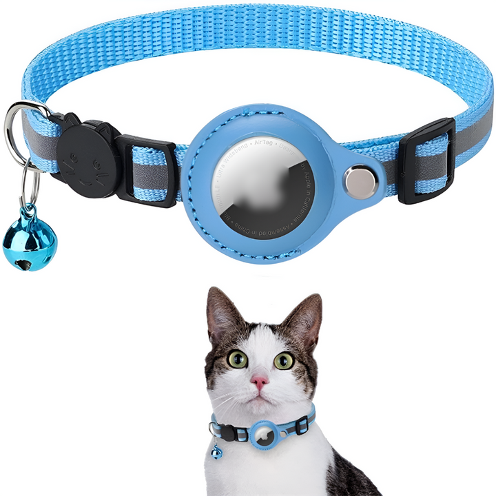 Cat GPS Tracker Collar with Reflective Design