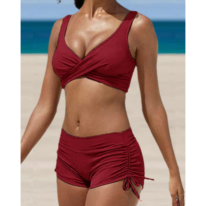 Isla – Women's Printed Two-Piece Swimsuit | Adjustable