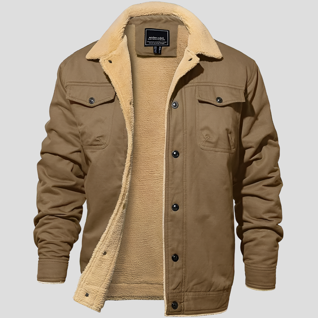 Men's Jacket – Warm and Reliable for Outdoor Use