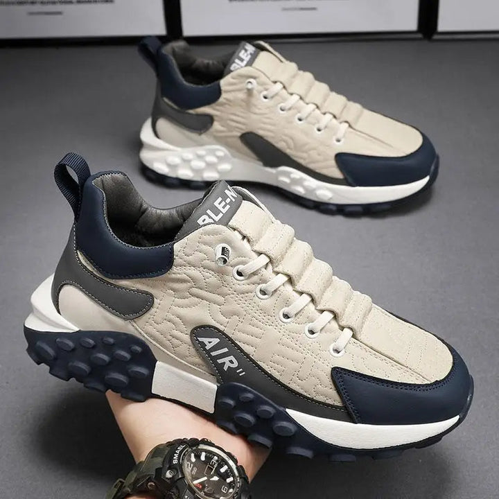 StrideMax Men's Platform Sneakers