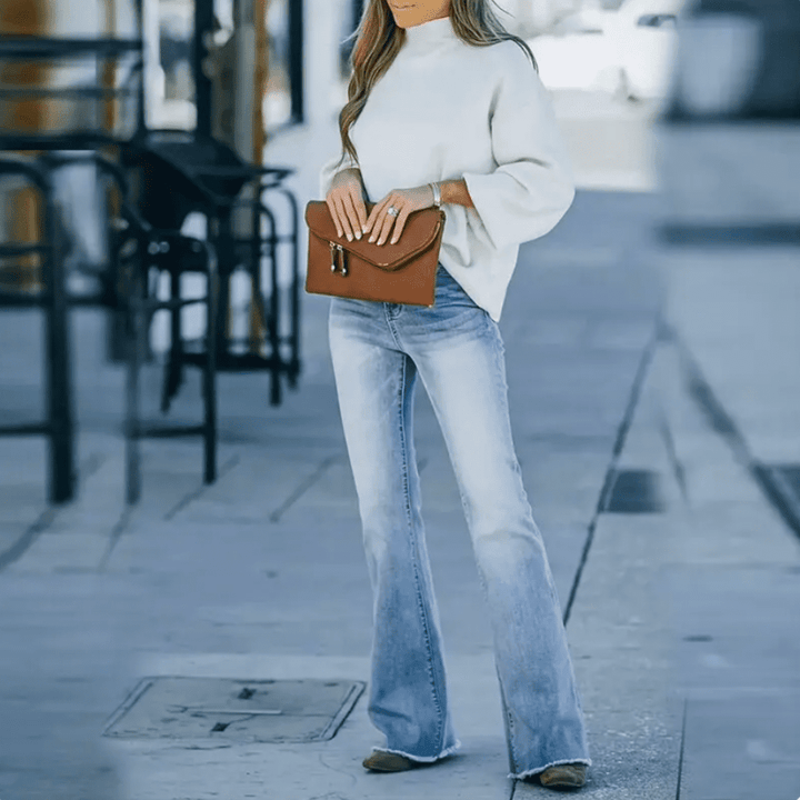 Slim Fit High-Waist Jeans for Women