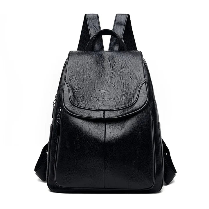Durable Leather Backpack for Women with Timeless Style