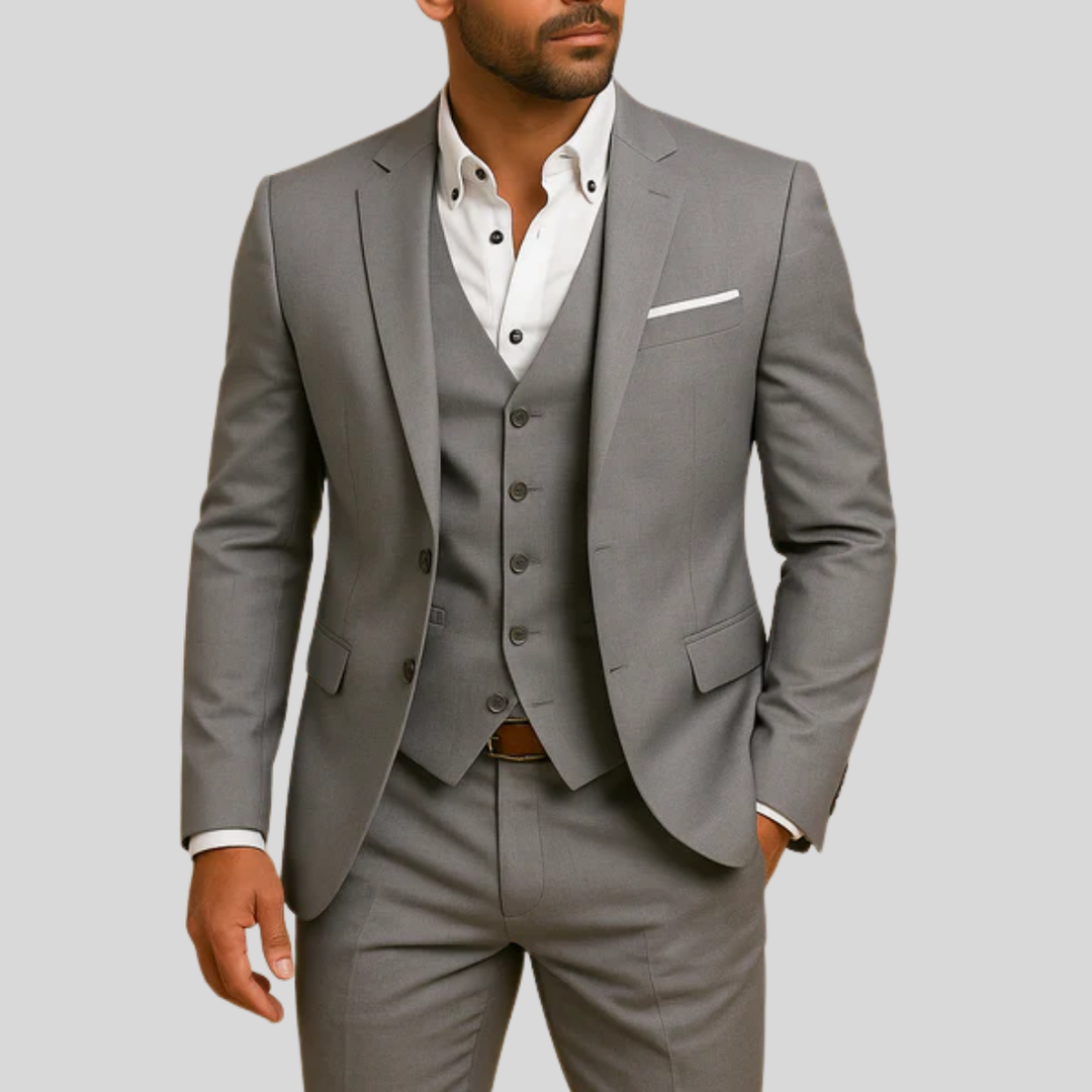 Men’s Slim-Fit 3-Piece Suit