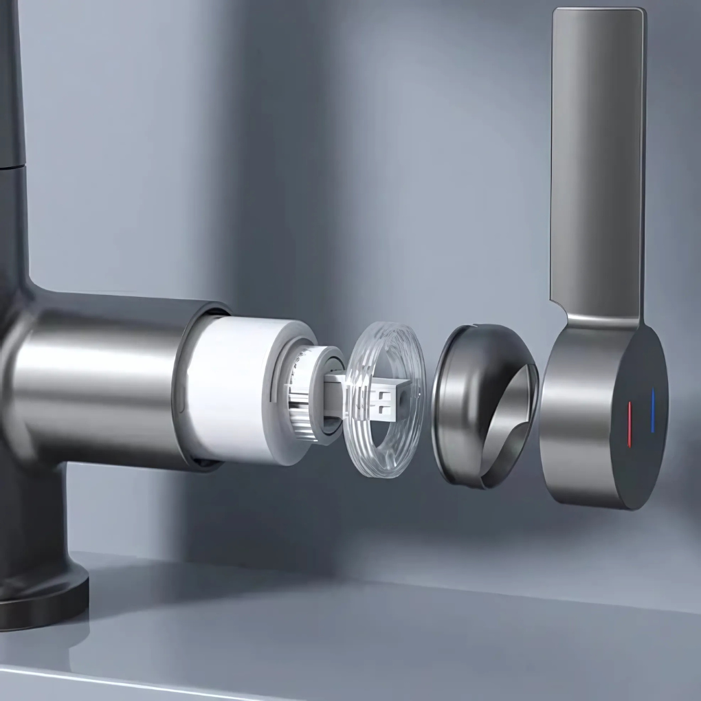 Flexible LED Faucet for Kitchen & Bathroom