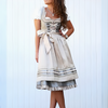 Traditional Costume Set with Apron and Blouse