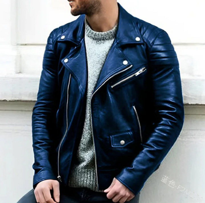 Douglas – Men's Leather Biker Jacket