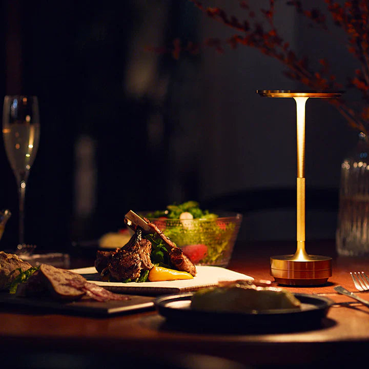 LuminLight Wireless Rechargeable LED Table Lamp