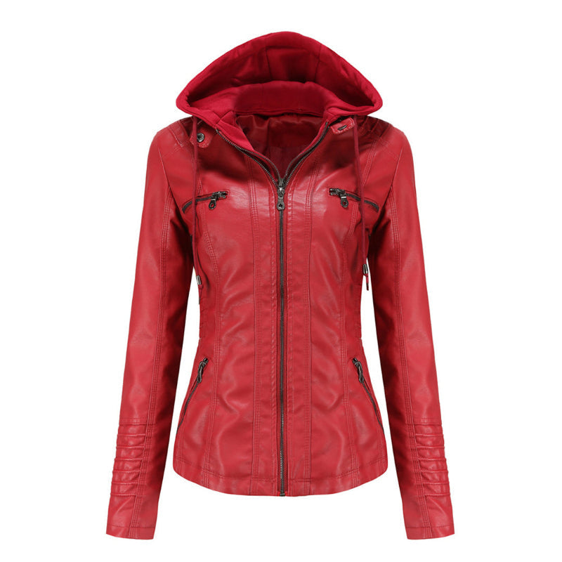 Leather Summer Jacket for Women Lightweight Elegance for Warm Days