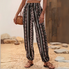 Bohemian Elephant Print Loose Fit Harem Trousers ( Pre-sale )