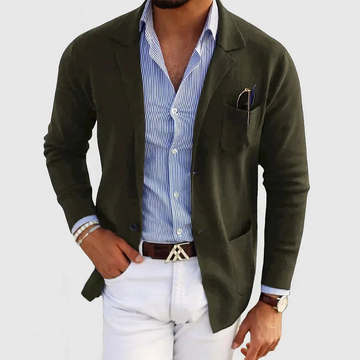 Dan – Men's Blazer with Casual Flap Pockets for men