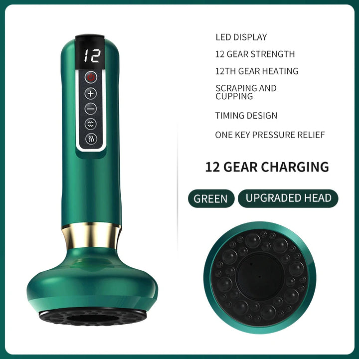 Vacuum Suction Therapy with Infrared Heat for Slimming Relaxation
