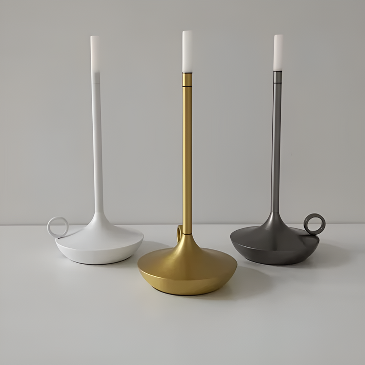 Rechargeable Candle Table Lamp