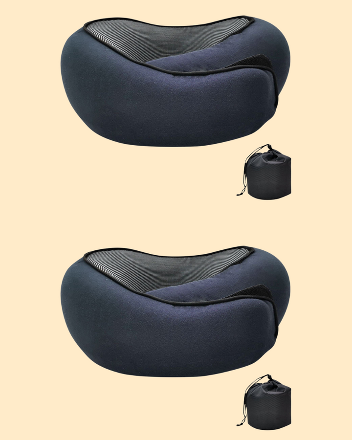 Ergonomic Memory Foam Travel Neck Pillows