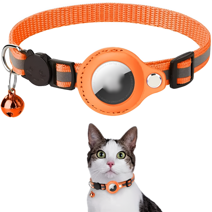 Cat GPS Tracker Collar with Reflective Design