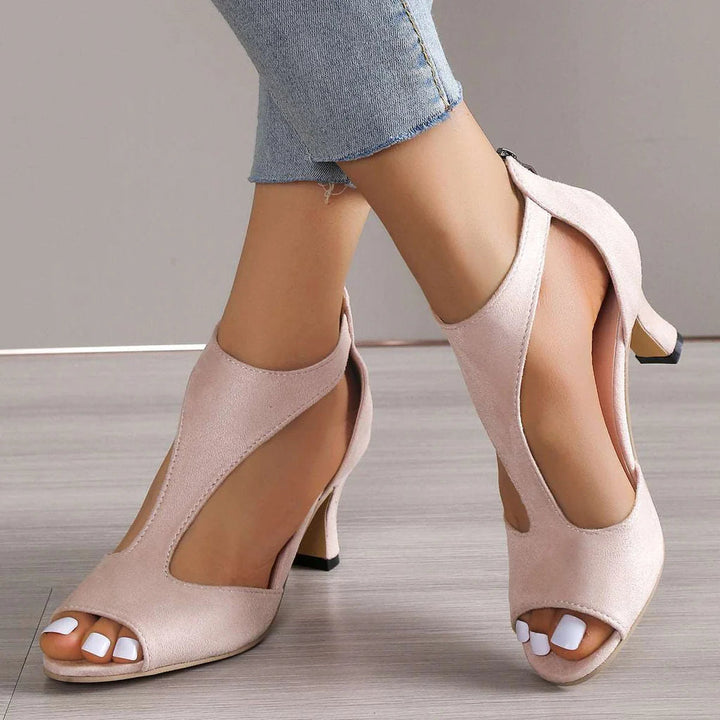 Elegant Heeled Sandals for Women