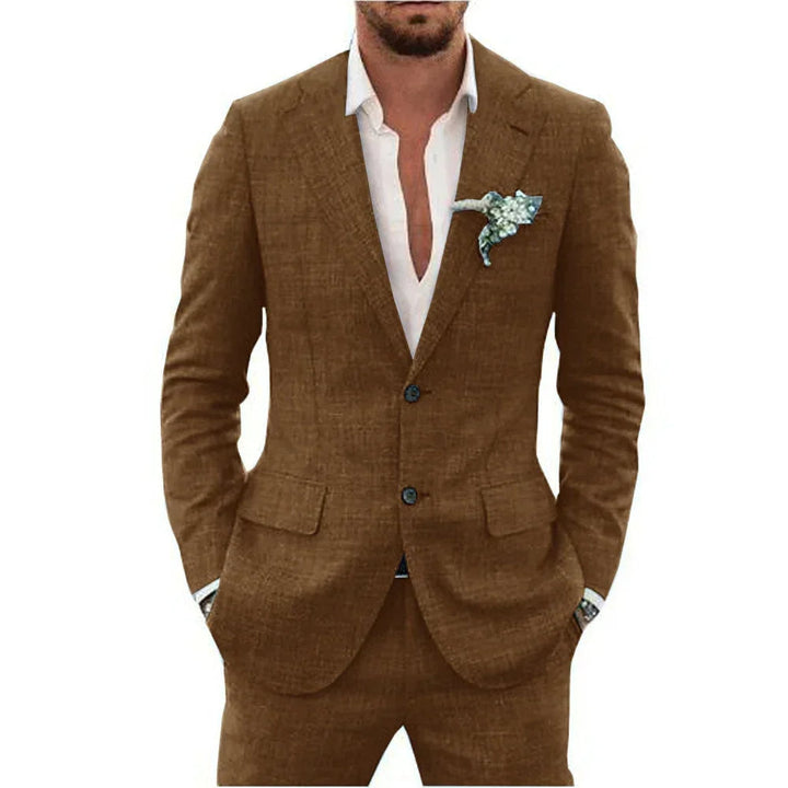Declan – Men's Linen Suit