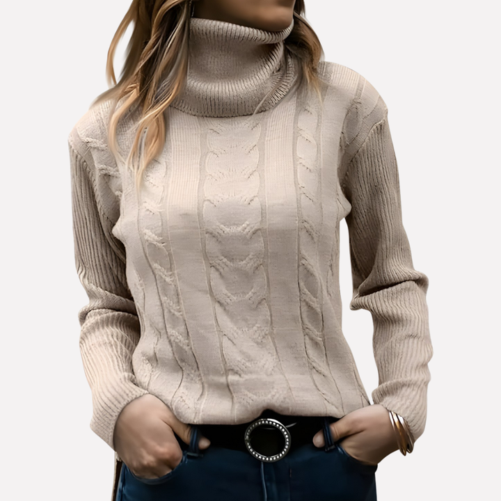 Women’s Turtleneck Pullover – Relaxed Everyday Style