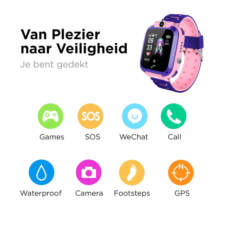 Smartwatch with GPS and Games for Children  Safety and Fun Combined for Your Child