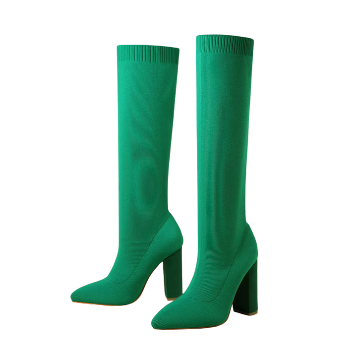 Women's Knee-High Stretch Boots Effortless Elegance with Everyday Comfort