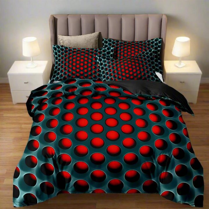 Cosmic Vortex 3-Piece Quilt Cover Set