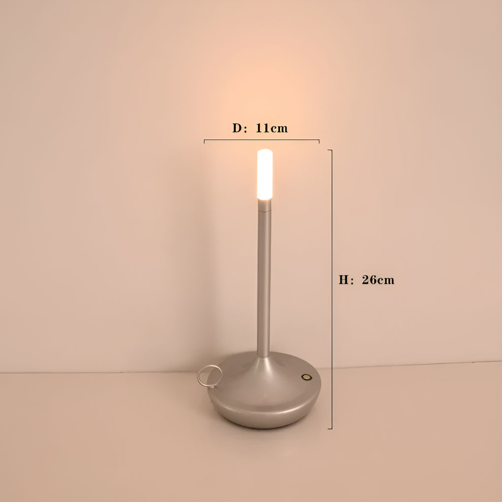 Rechargeable Candle Table Lamp