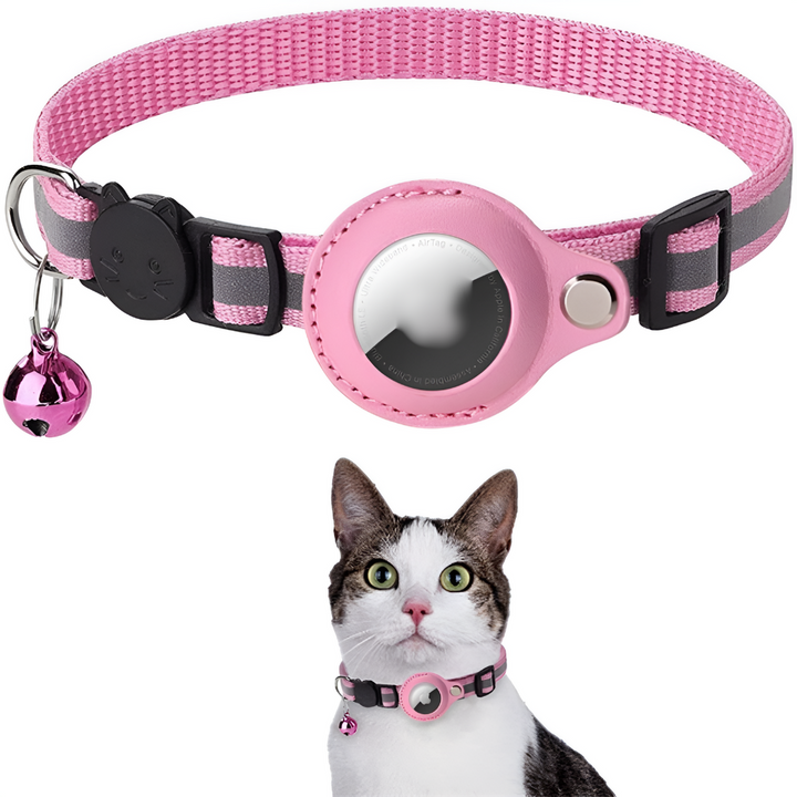 Cat GPS Tracker Collar with Reflective Design