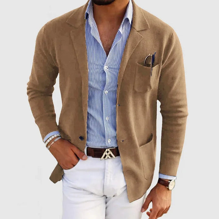 Dan – Men's Blazer with Casual Flap Pockets for men