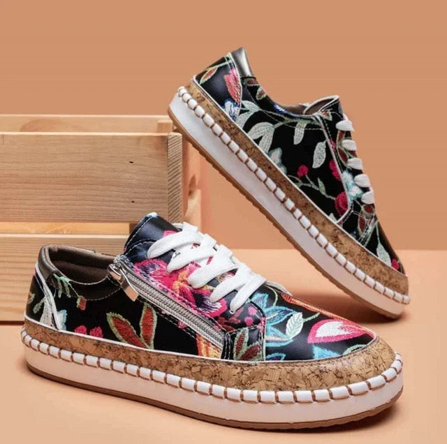 Quilla – Floral Sneakers for women