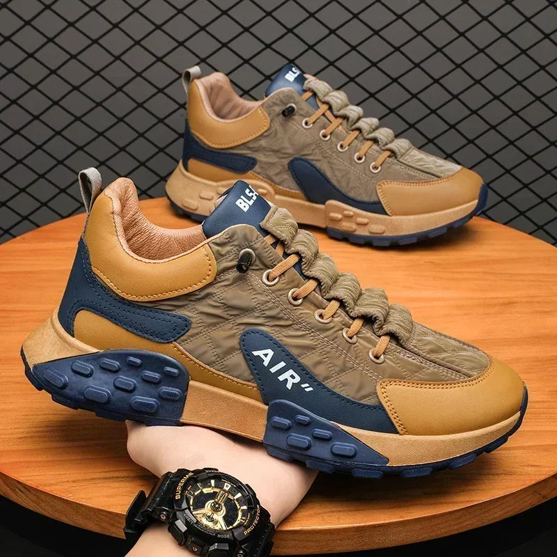 StrideMax Men's Platform Sneakers