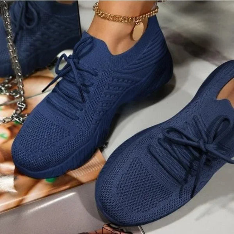 Lightweight Mesh Sneakers for Women Breathable Comfort with Everyday Versatility