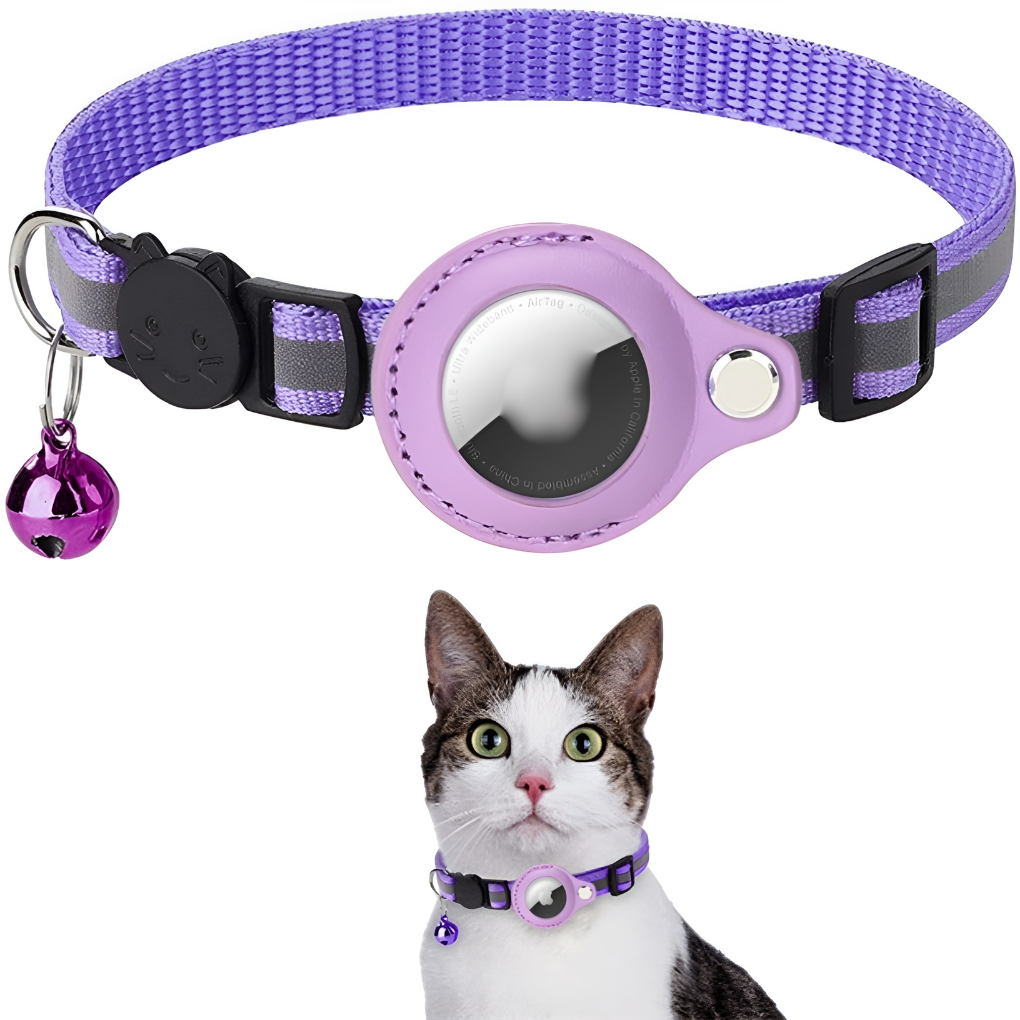 Cat GPS Tracker Collar with Reflective Design