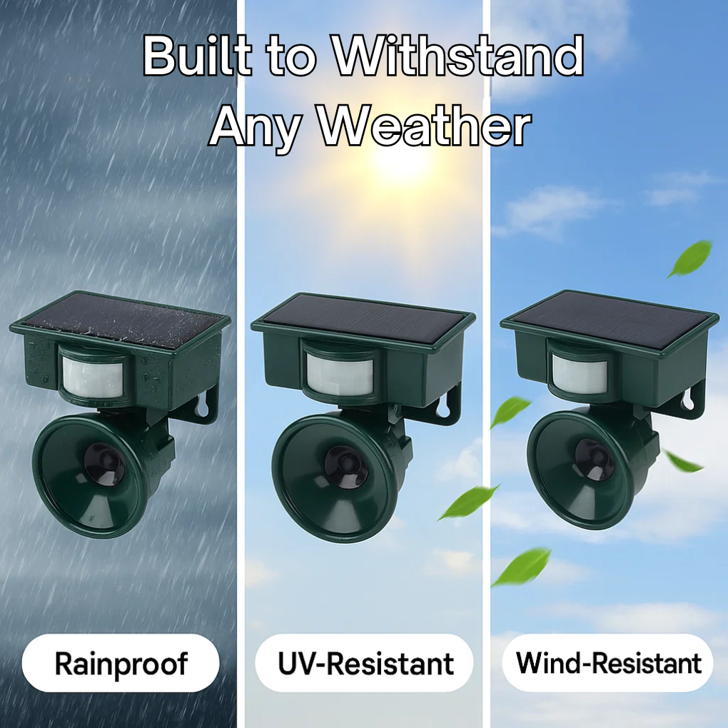 Premium Motion Sensor Bird Repeller and Scarer