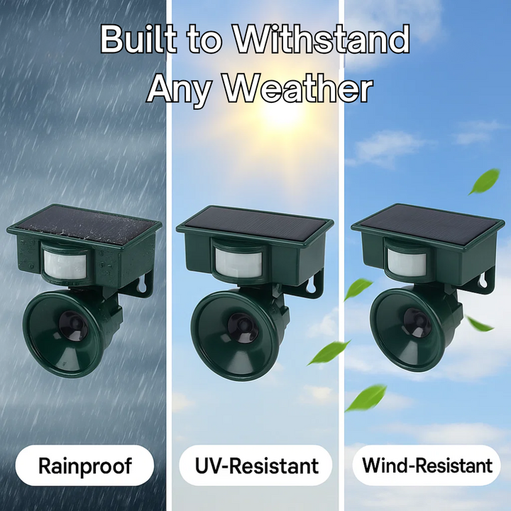 Premium Motion Sensor Bird Repeller and Scarer