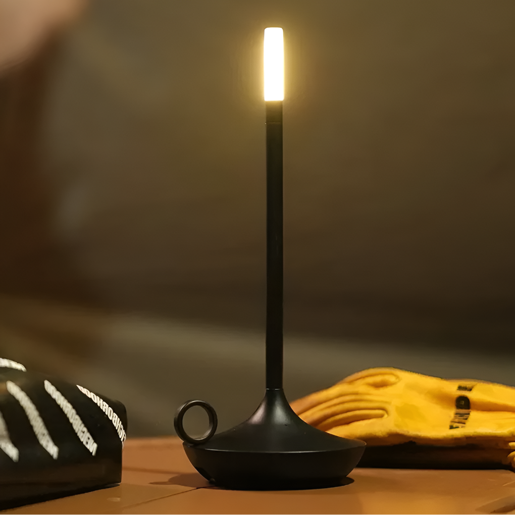 Rechargeable Candle Table Lamp