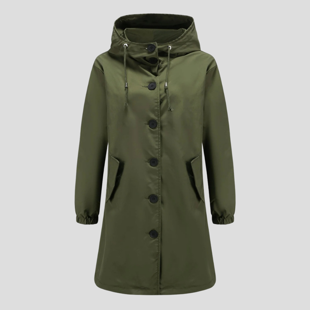 Women’s Waterproof Hooded Rain Jacket