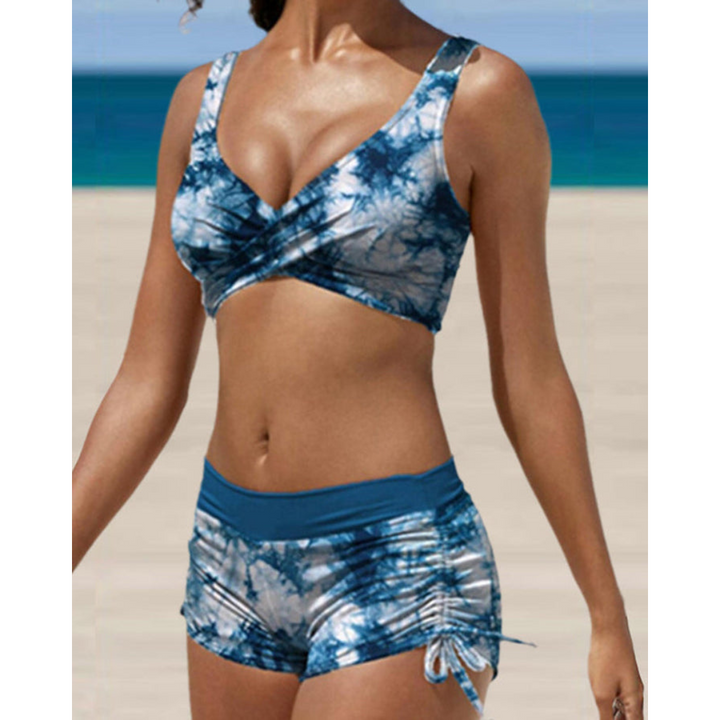Isla – Women's Printed Two-Piece Swimsuit | Adjustable