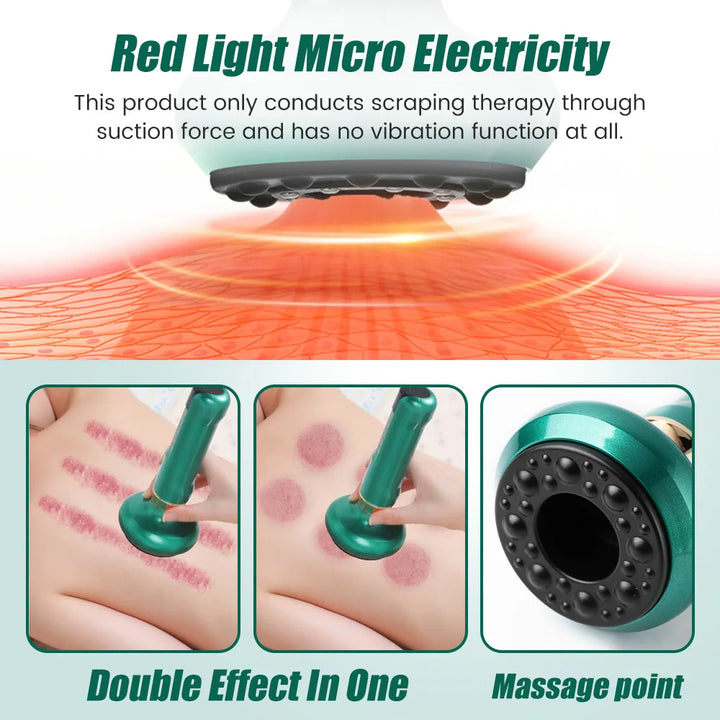 Vacuum Suction Therapy with Infrared Heat for Slimming Relaxation