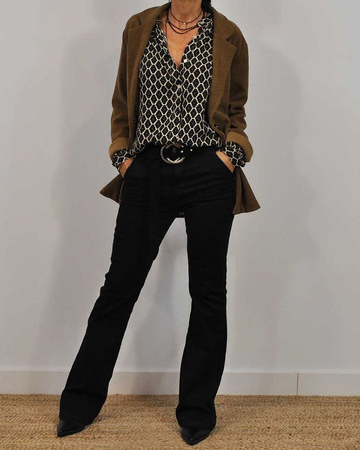 Women's V-Neck Blouse