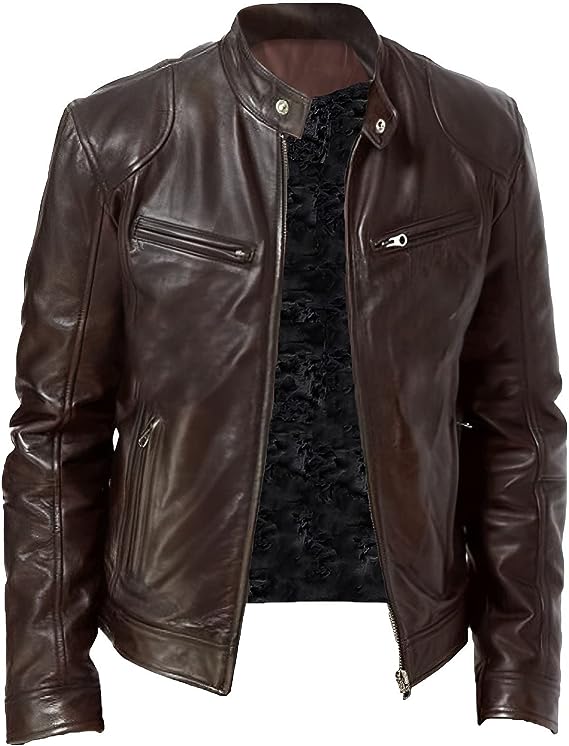 Classic Leather Jacket for Men