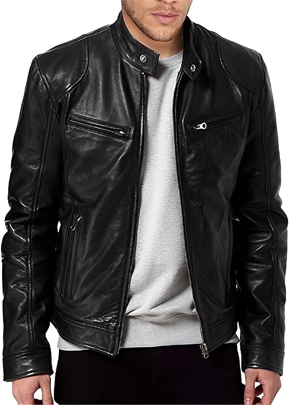 Classic Leather Jacket for Men