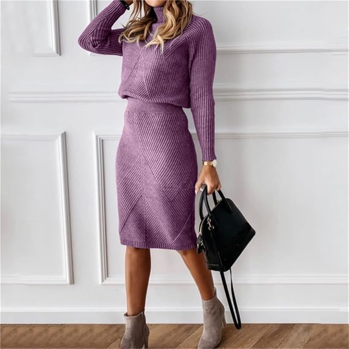 Two-Piece Set with Fitted Skirt